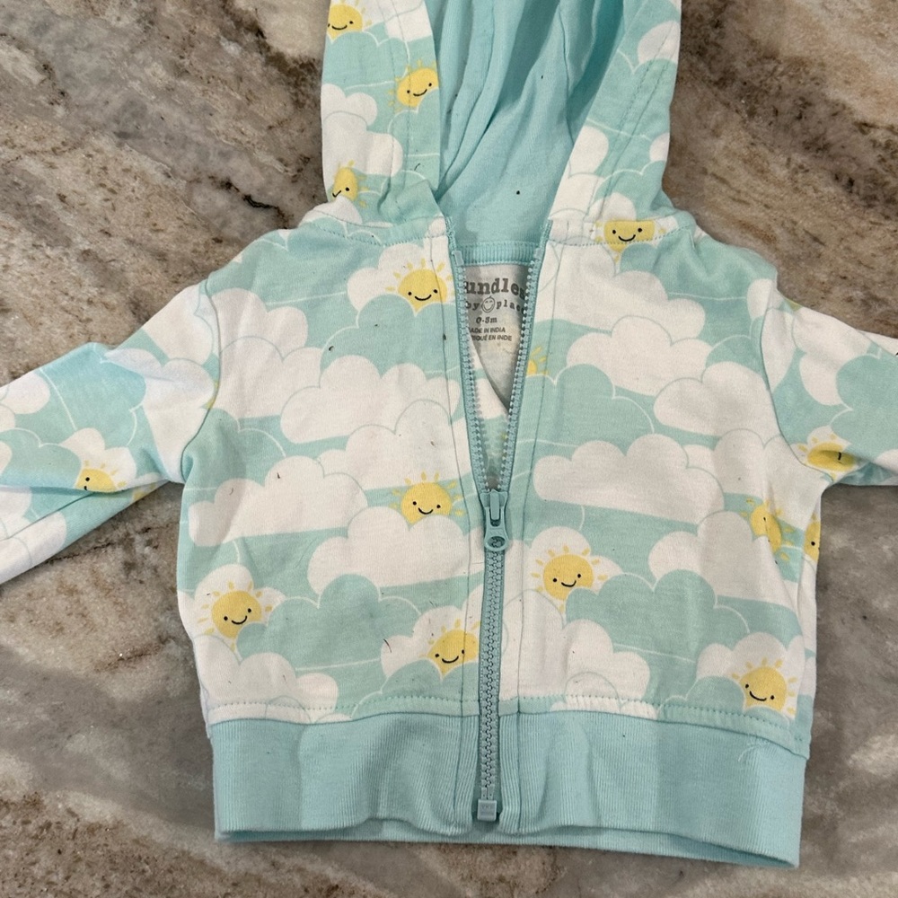 Adorable baby hoodie by Bundles!